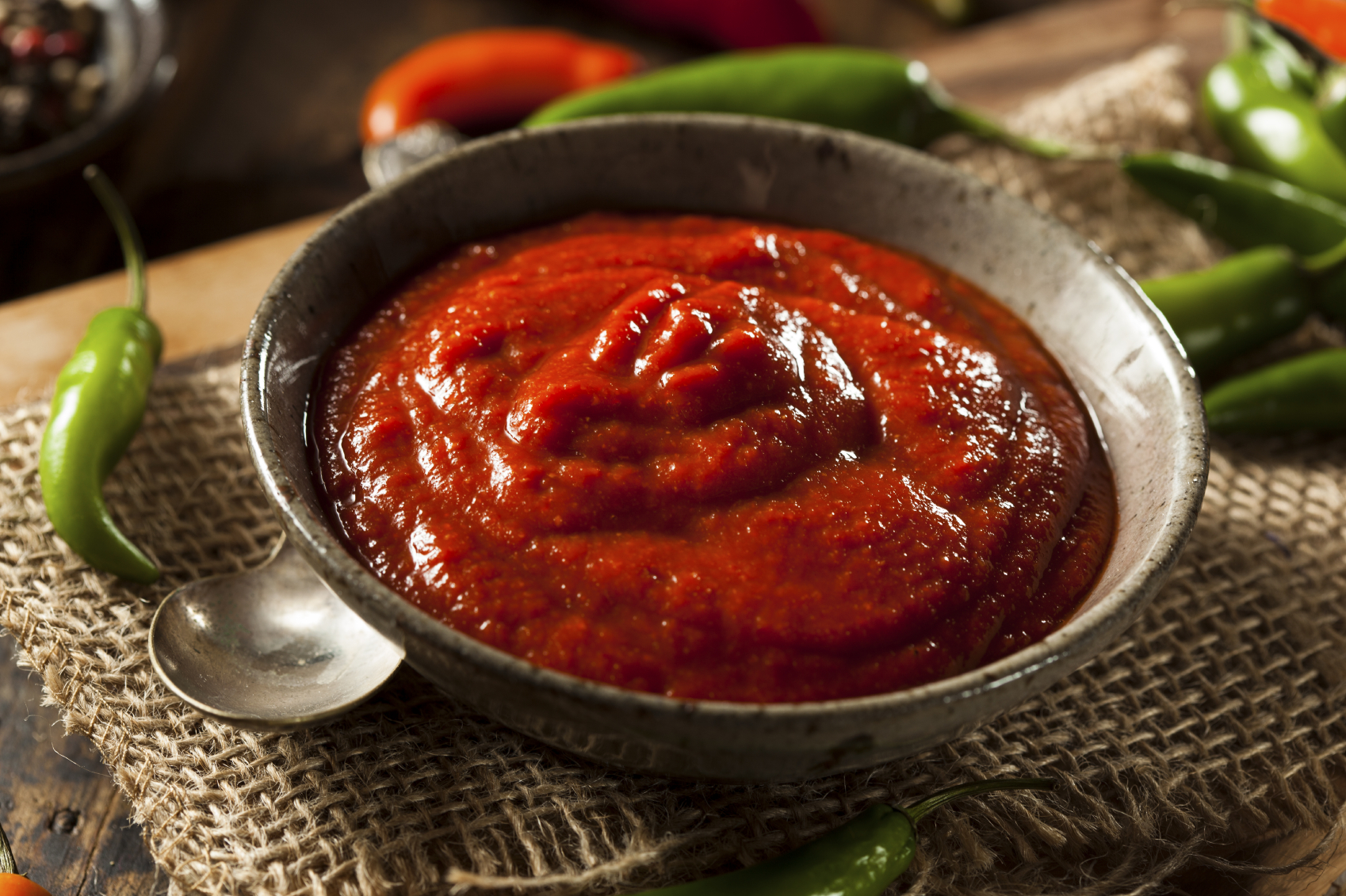 Salsa de pimiento rojo asado