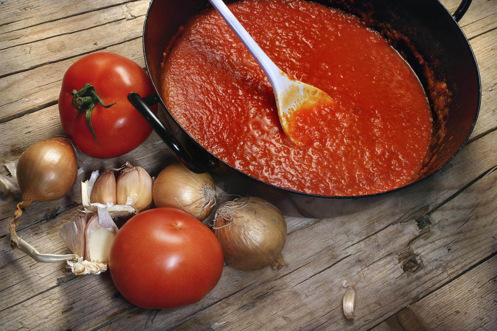 Salsa de tomate especial para pizza