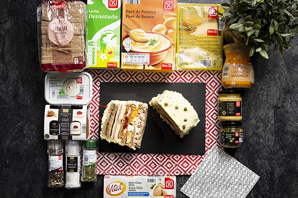 Sanduchón para fiestas