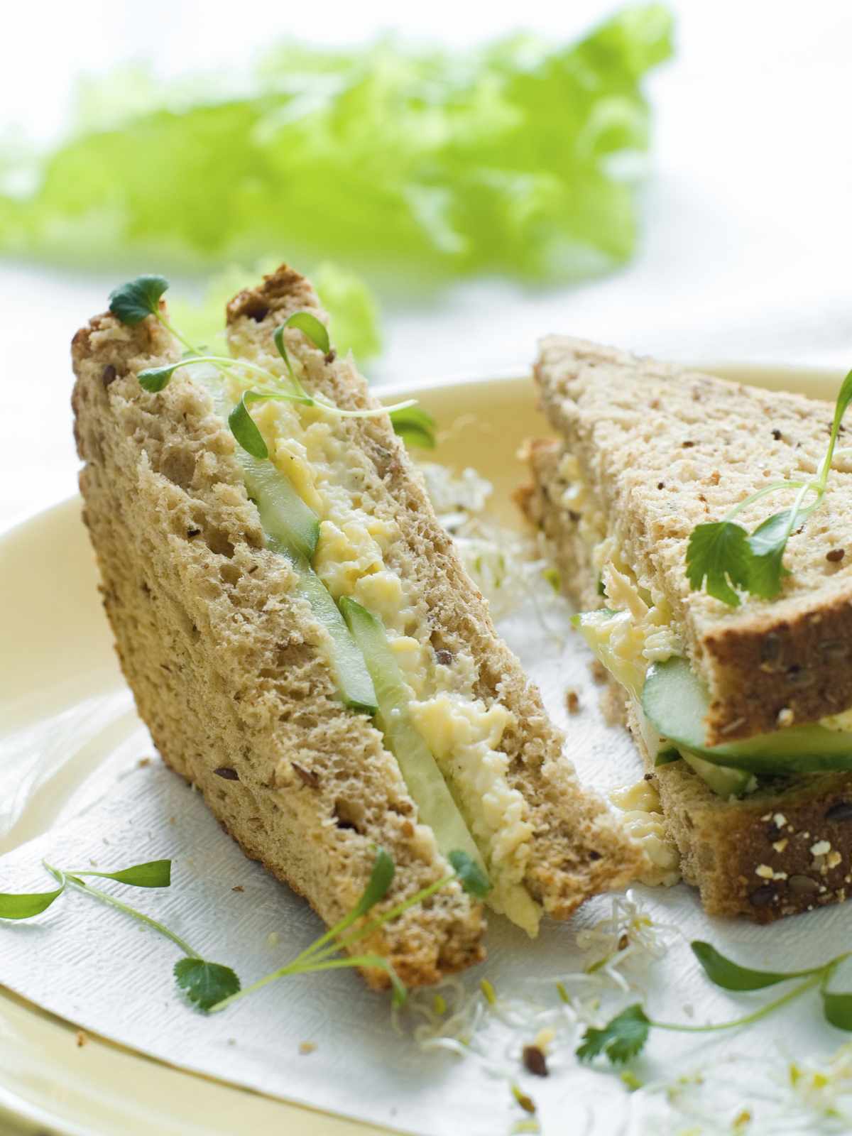 Receta de Sandwiches ingleses de pepino | Recetas DIA