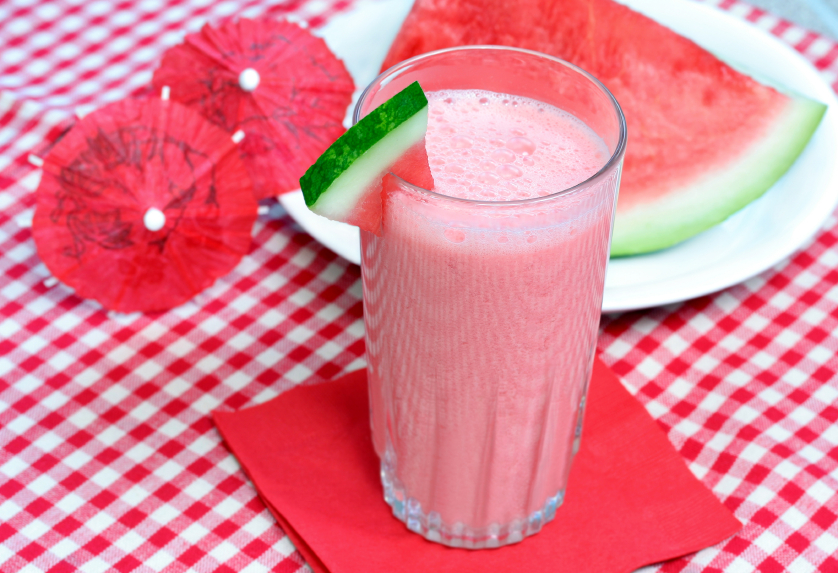 Smoothie de sabor sandía