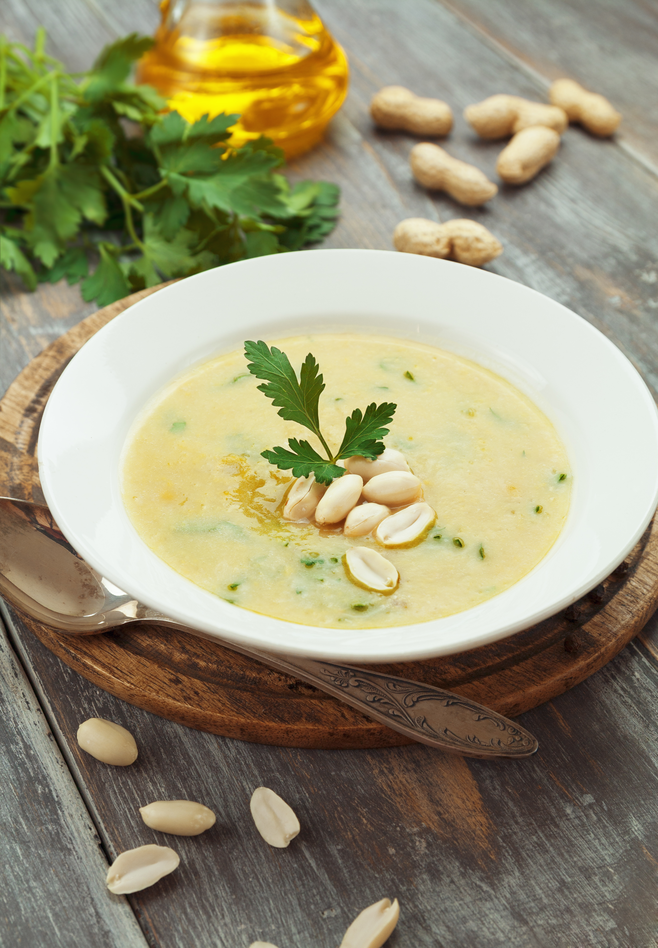 Sopa de cacahuetes