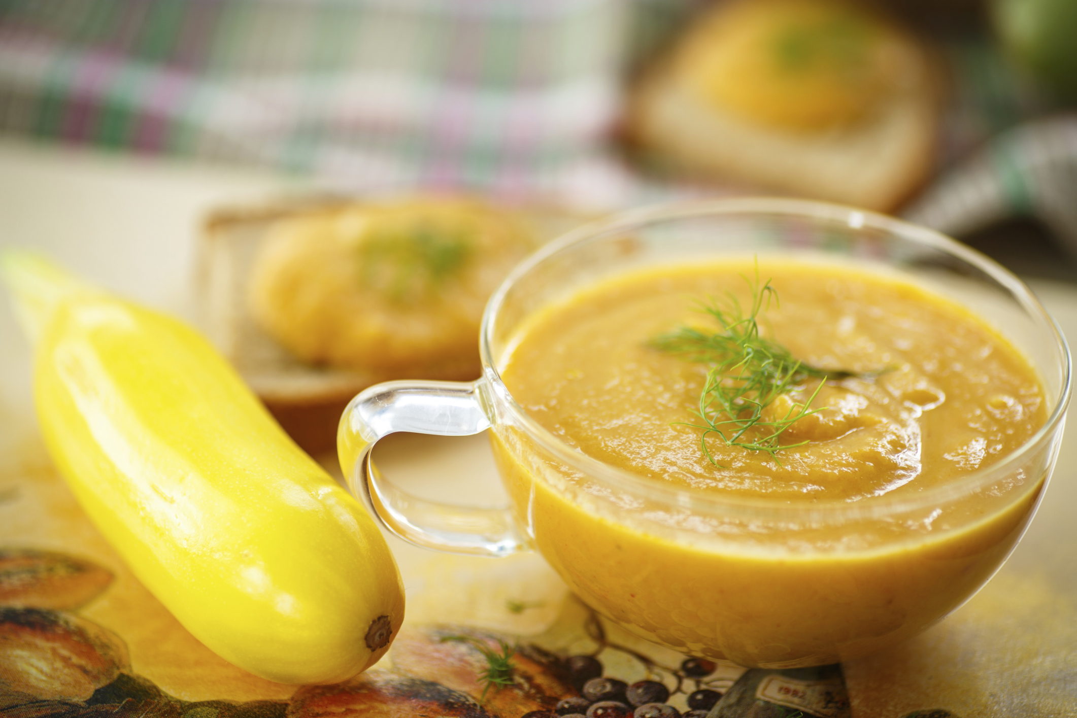 Sopa de calabacín y zanahoria