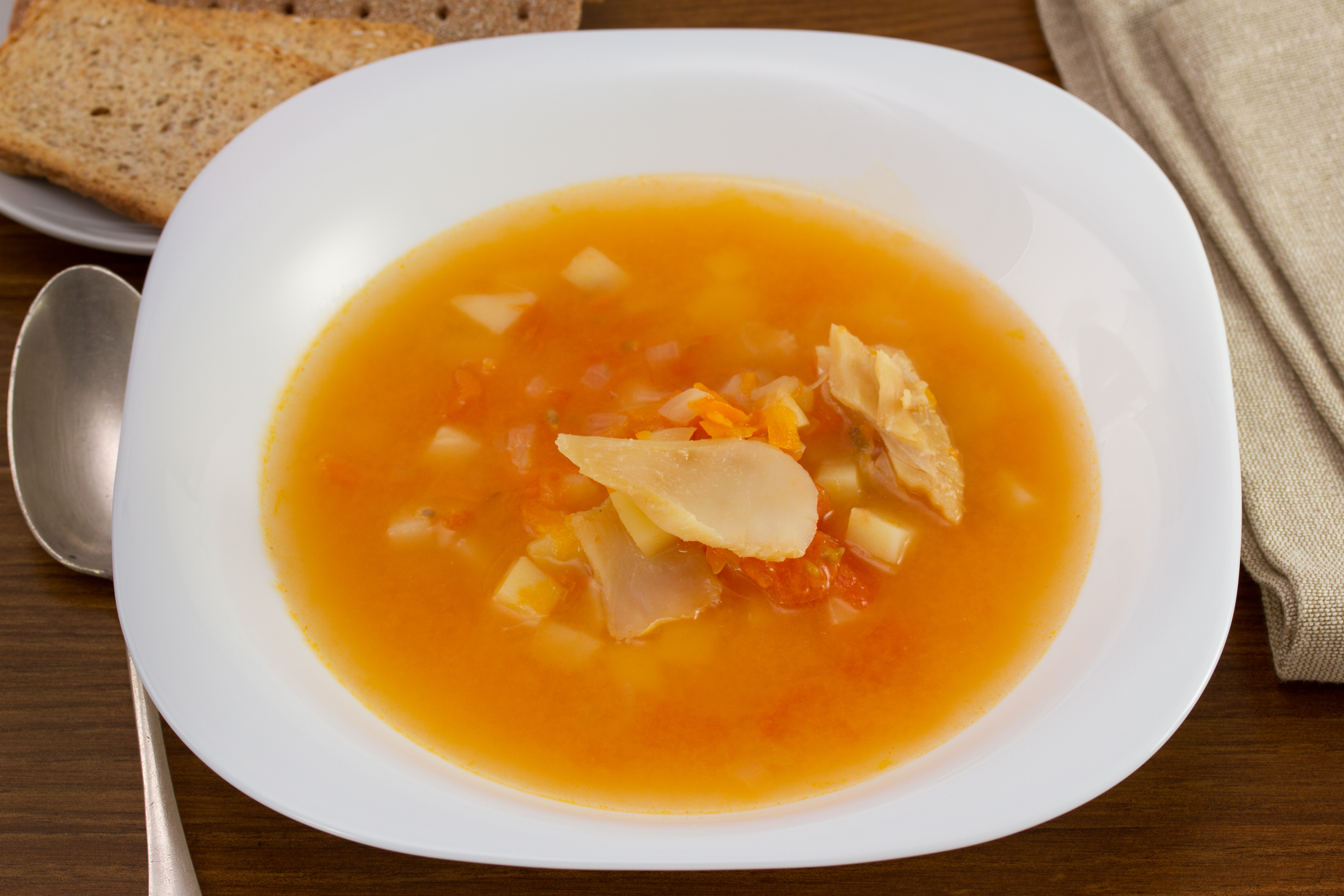 Sopa de bacalao