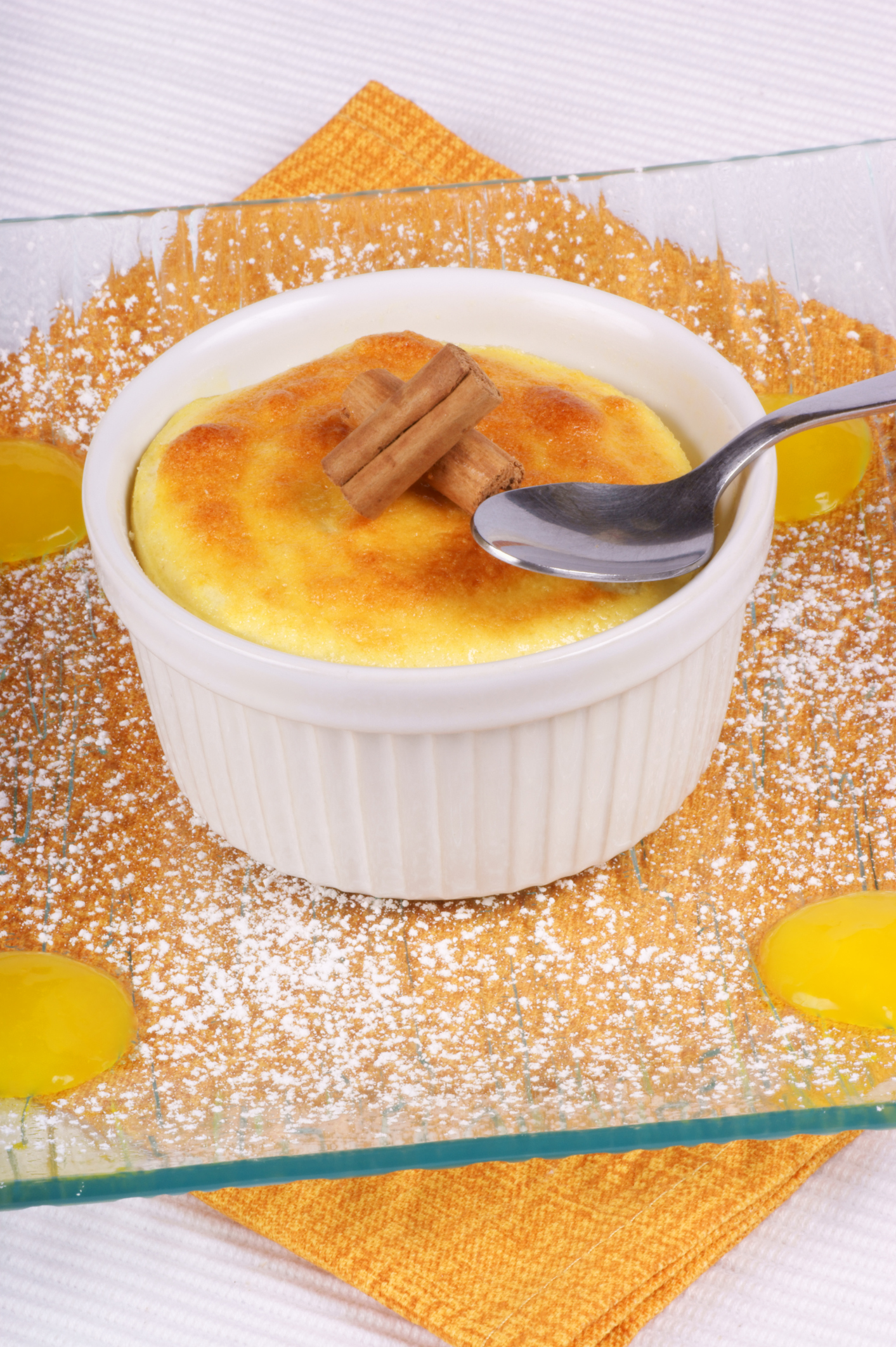 Soufflé a la canela