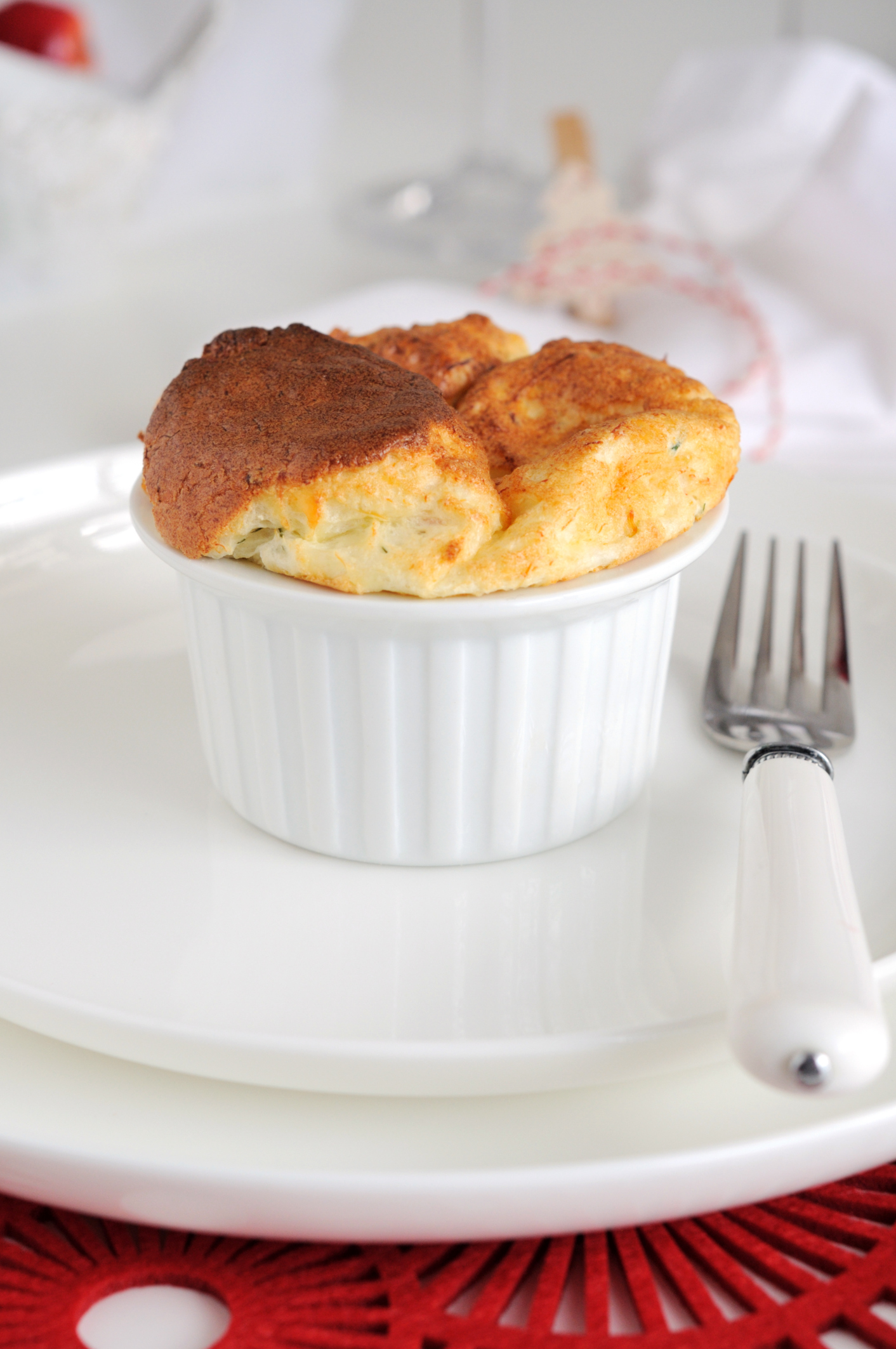 Soufflé de patatas y queso