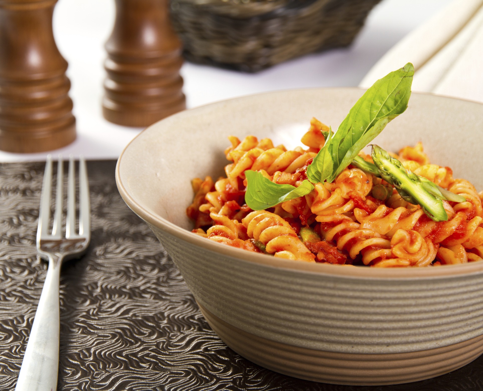 Pasta con orégano