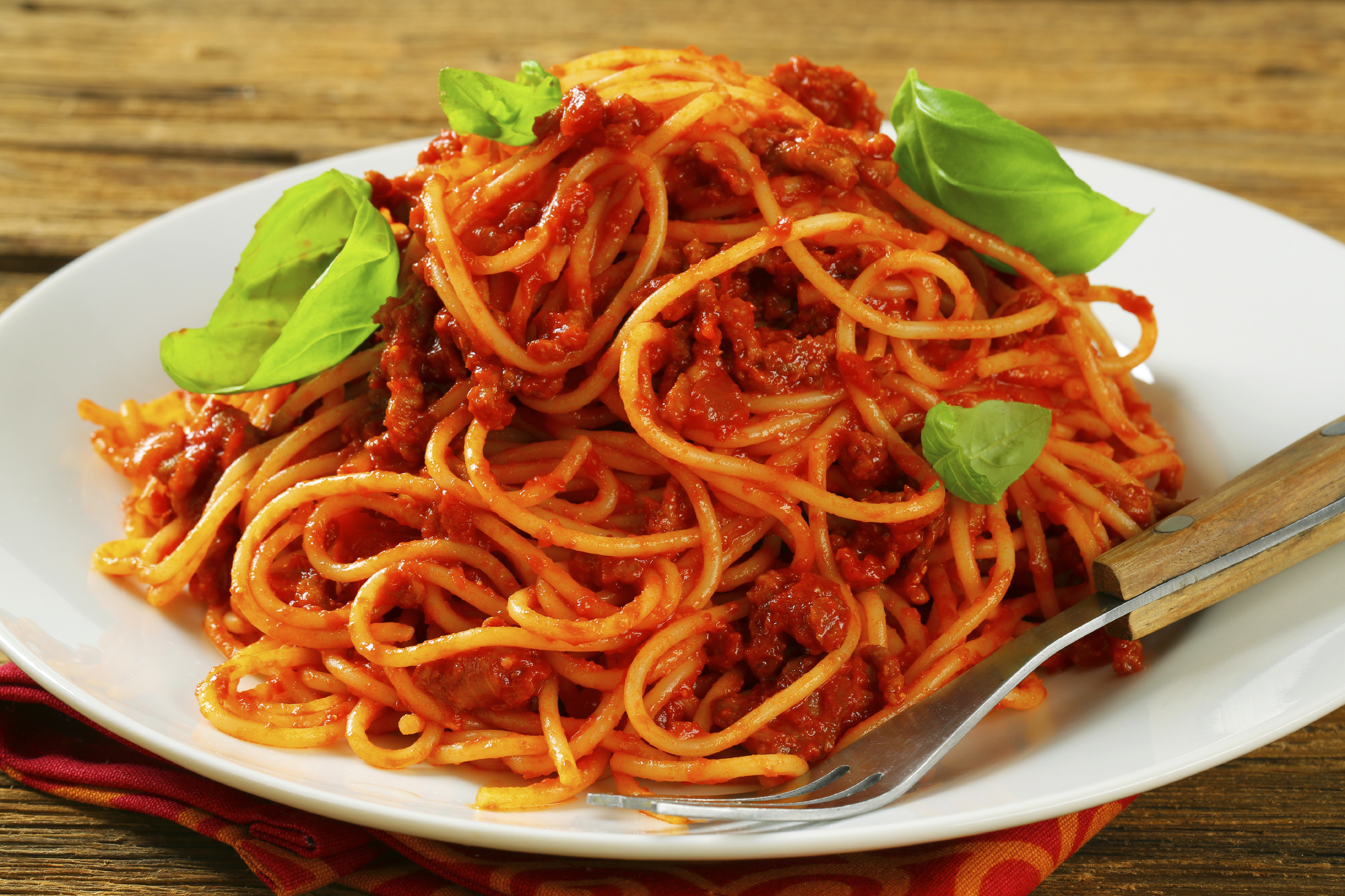 Epaguetis con ternera