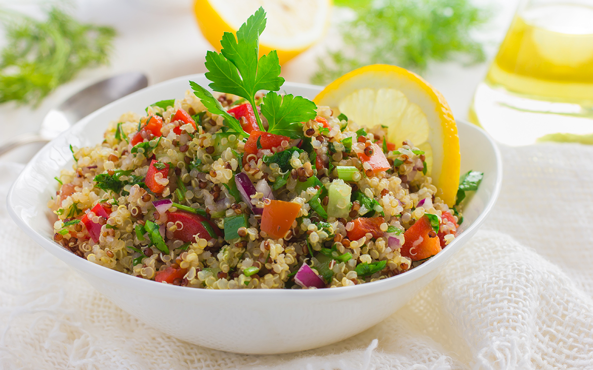 Tabulé con quinoa