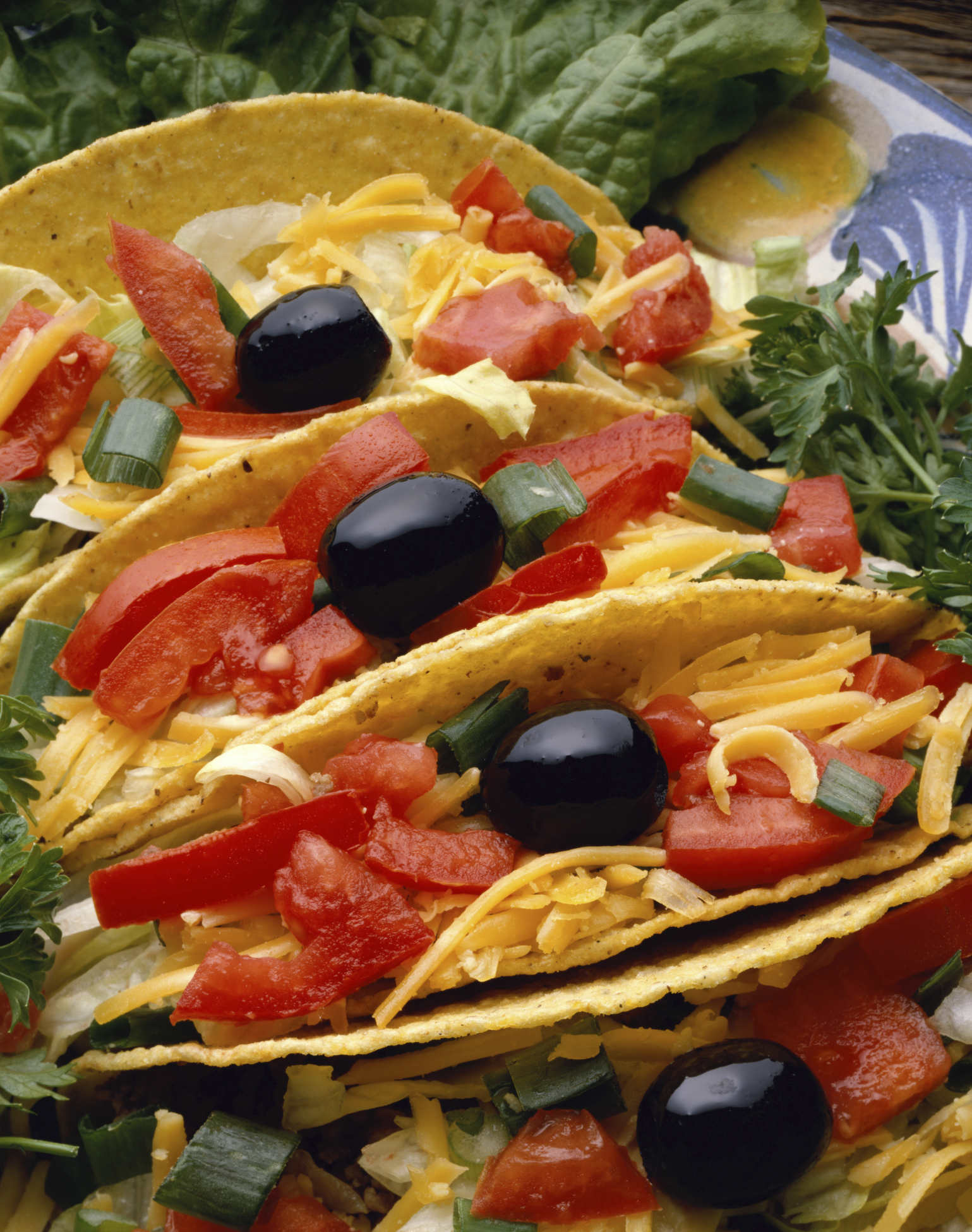 Tacos de tres quesos
