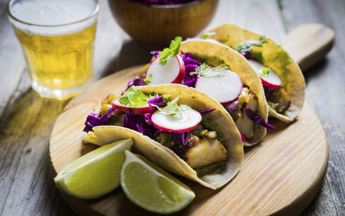 Tacos de pescado