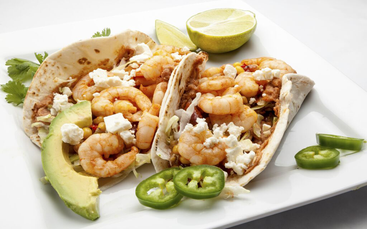 Tacos de Gambas