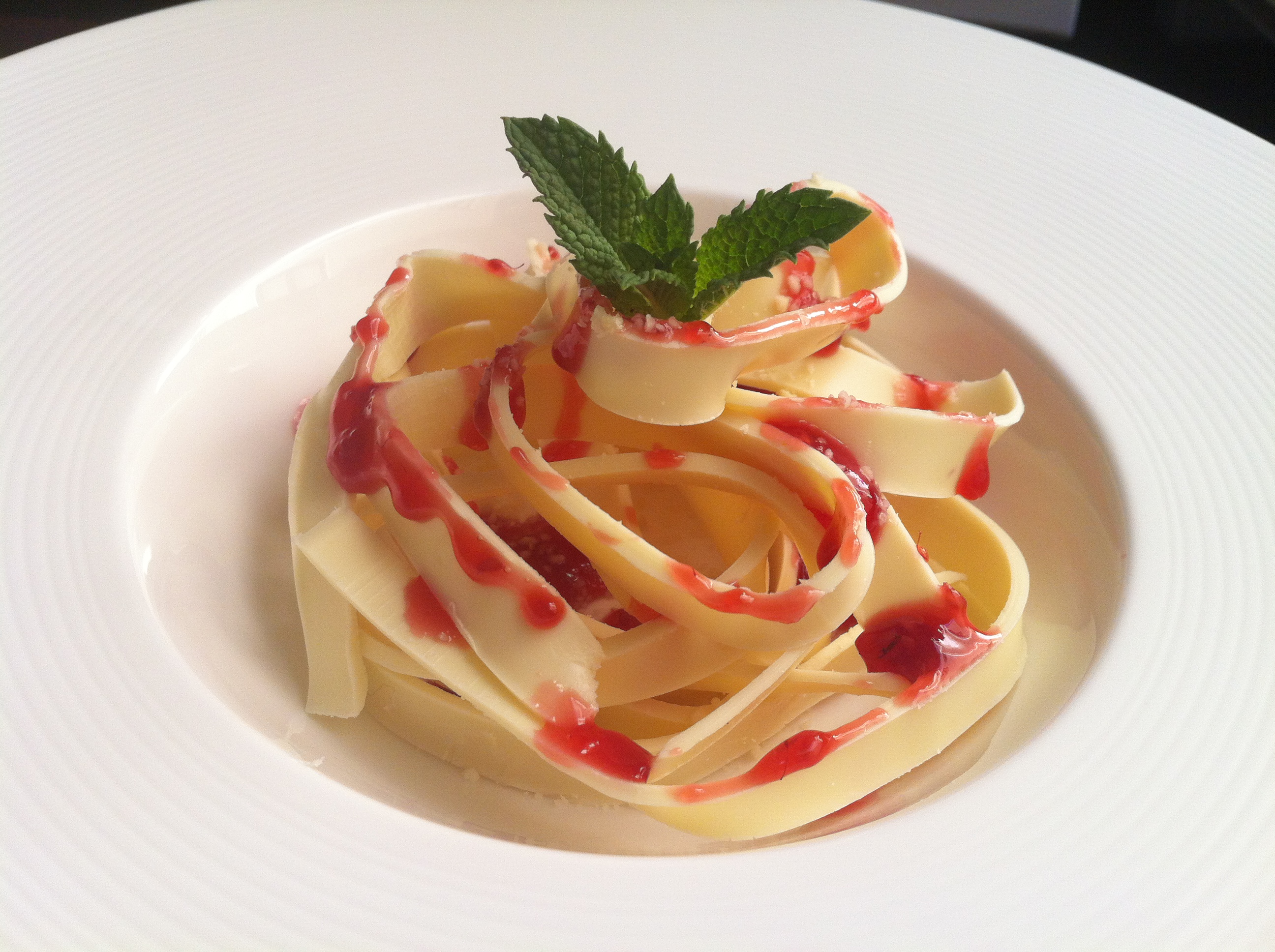 Tagliatelle con doble sorpresa