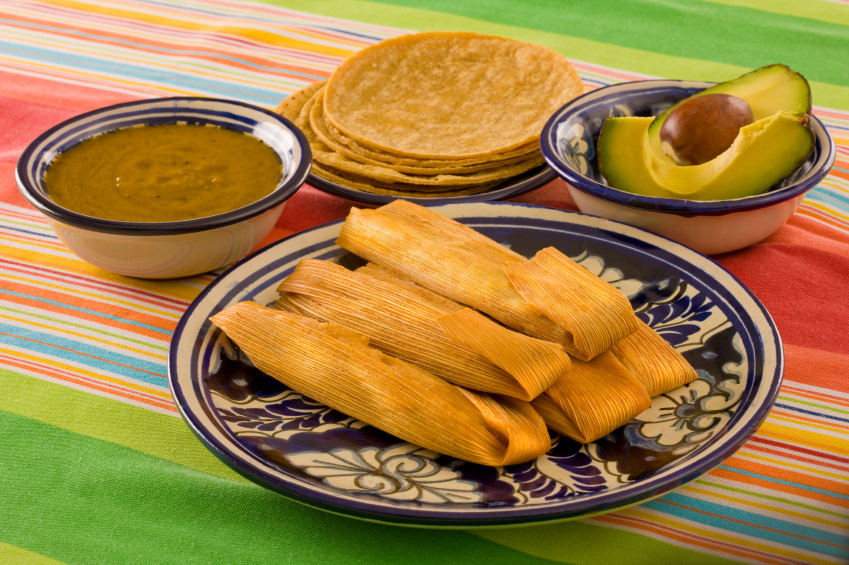 Tamales de rajas