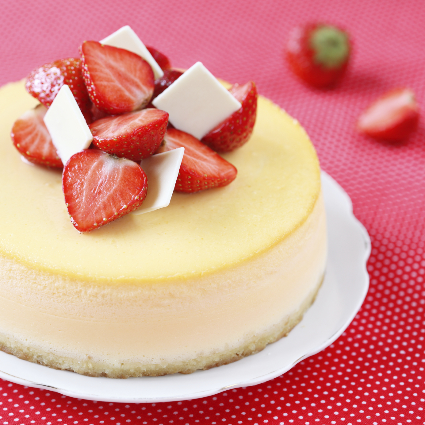 Tarta de chocolate blanco fácil y rápida