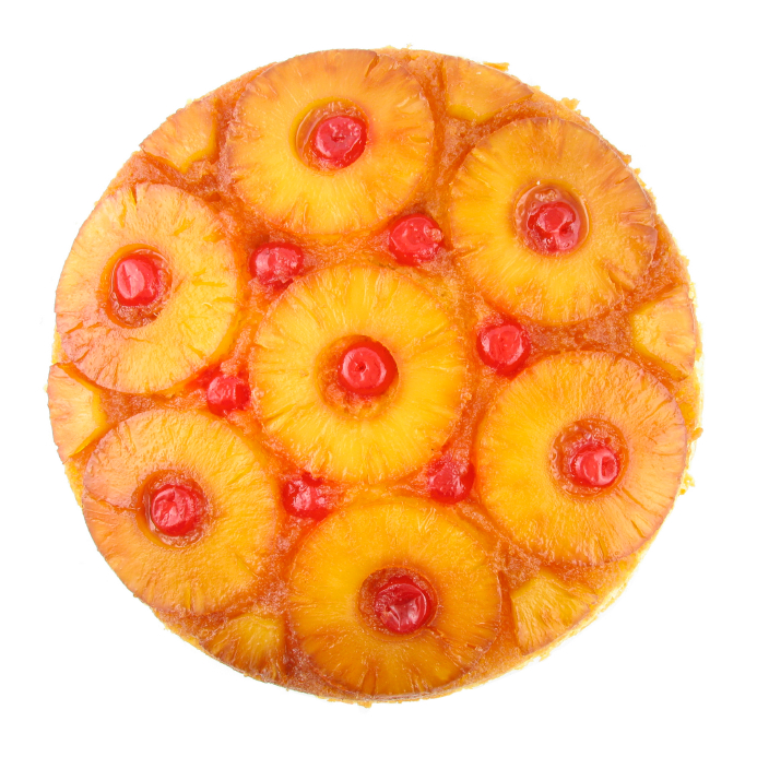 Tarta de piña veraniega