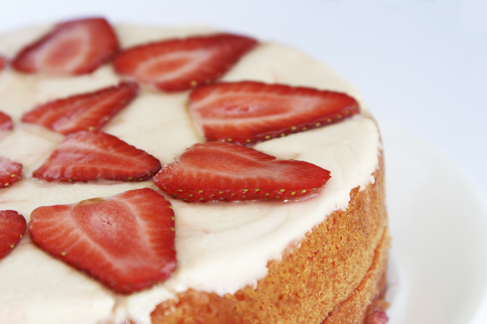 Tarta de fresas