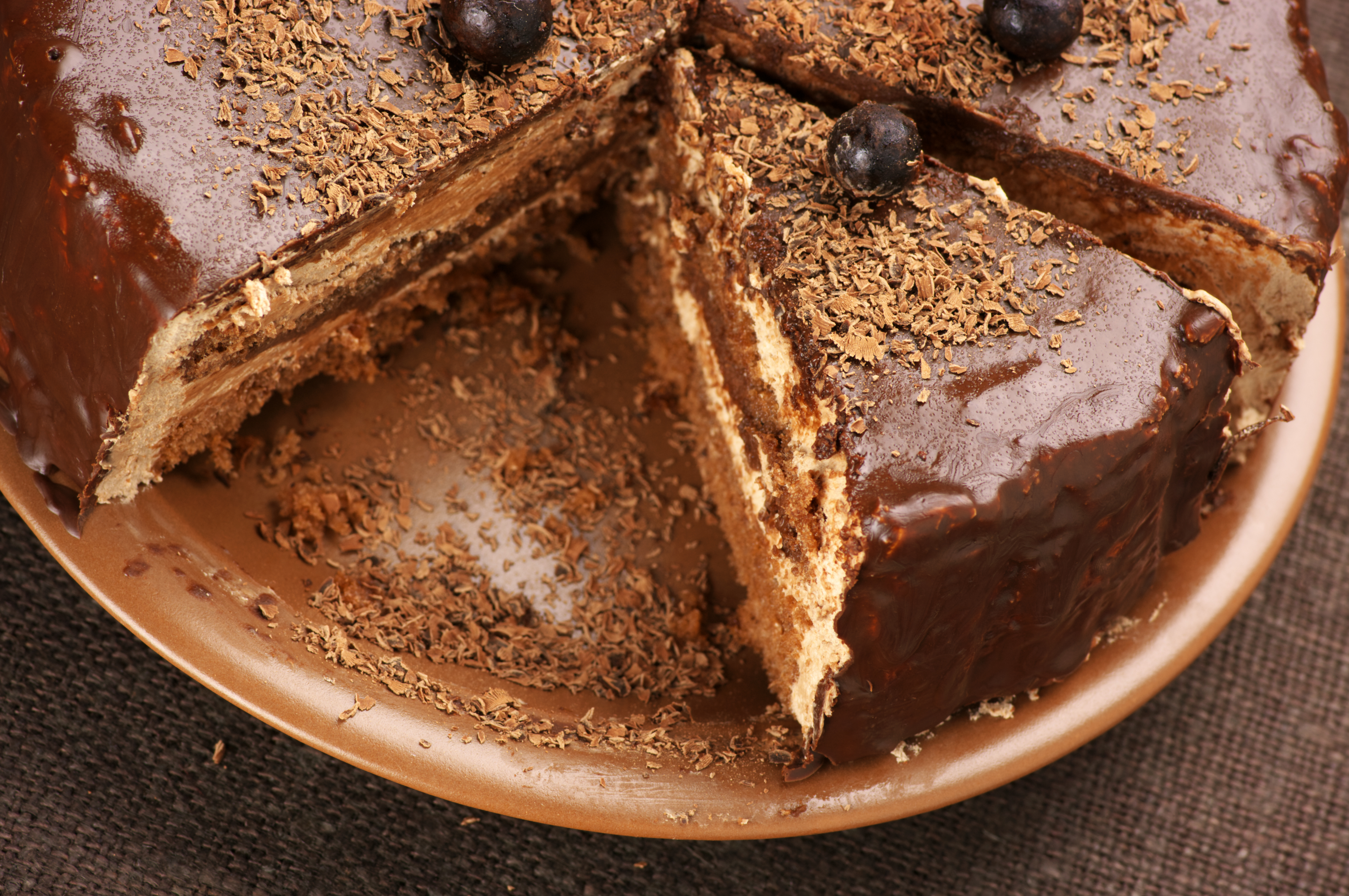 Tarta de leche condensada con chocolate