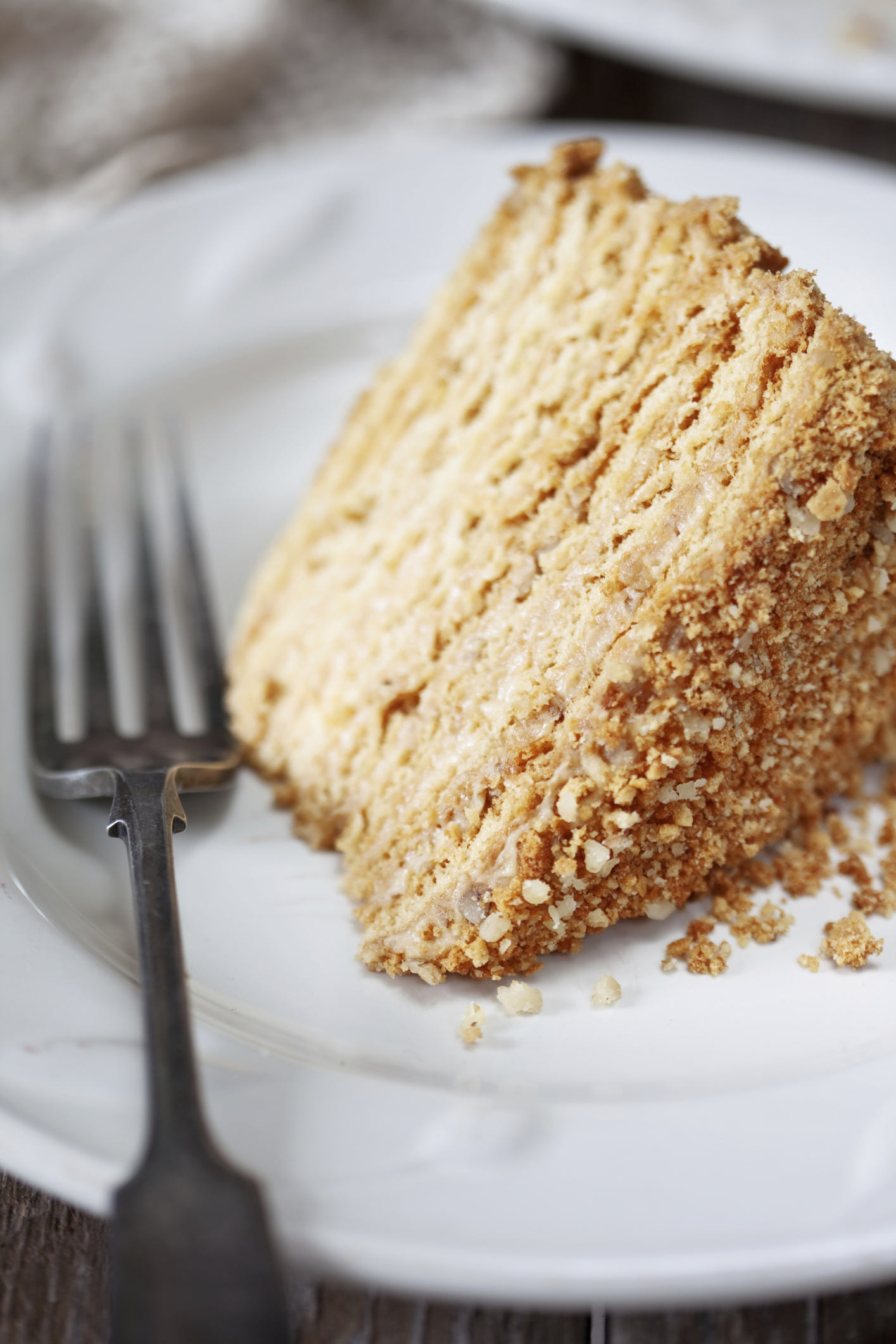 Tarta de mousse de castañas