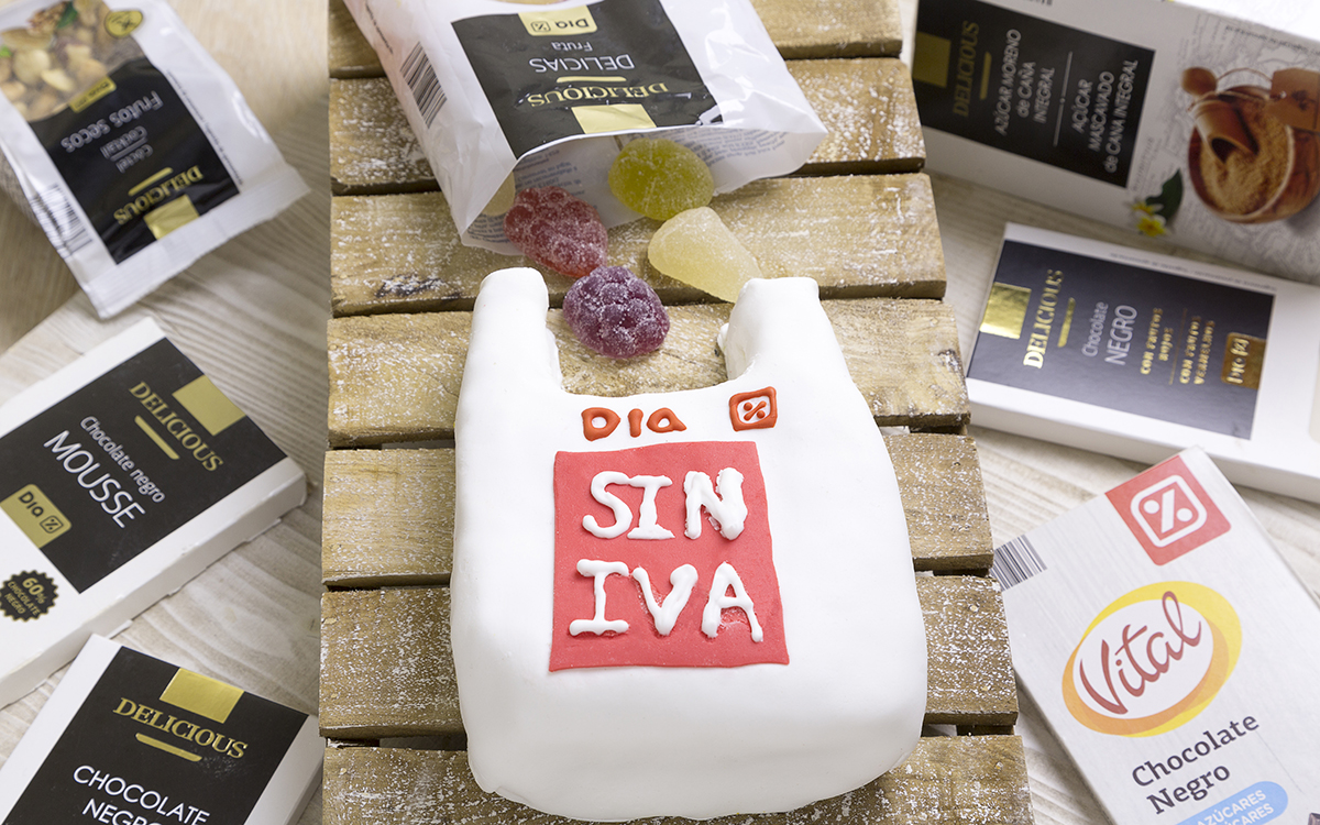 Tarta DIA sin IVA