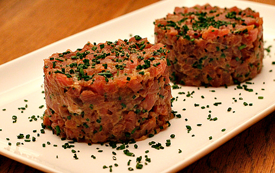 Tartar de atún picante