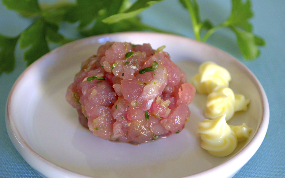 Tartar de bonito del Norte