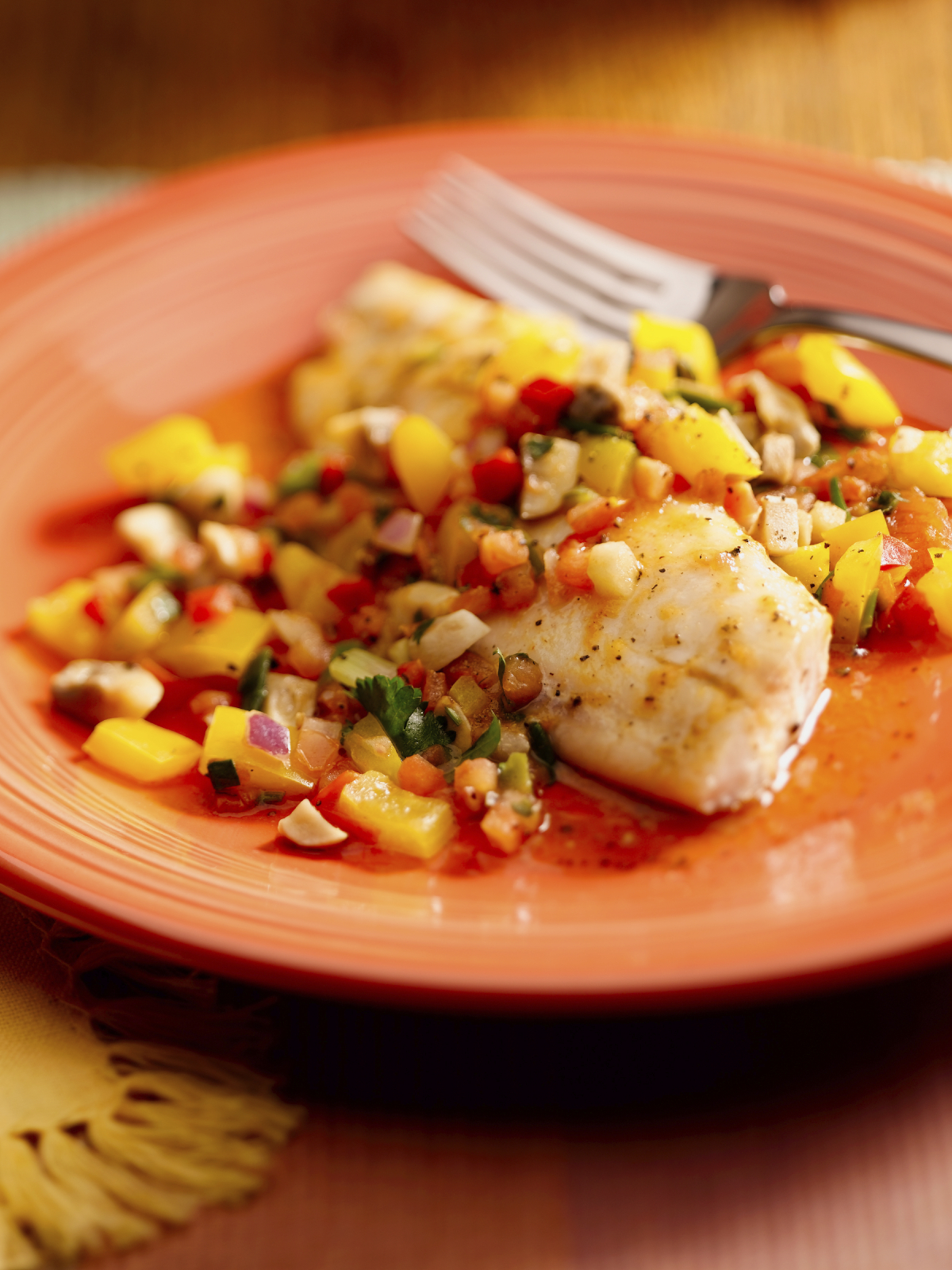 Receta: Tilapia en salsa de Mango | Recetas DIA