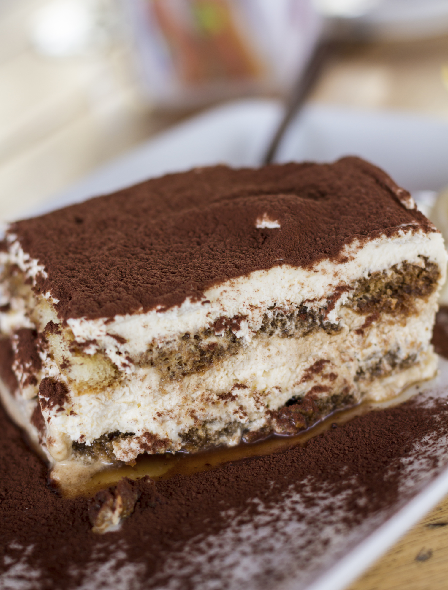 Tiramisú casero