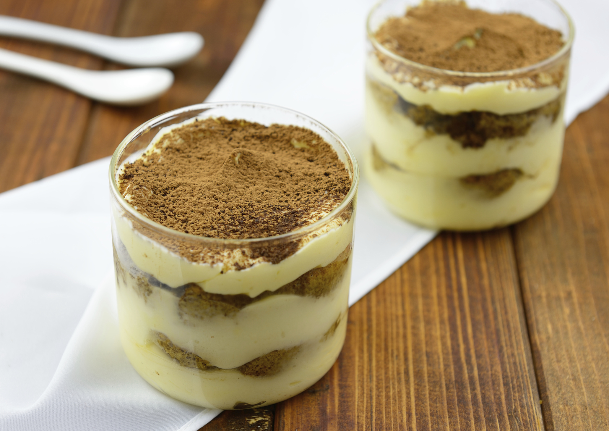 Tiramisú sin huevo