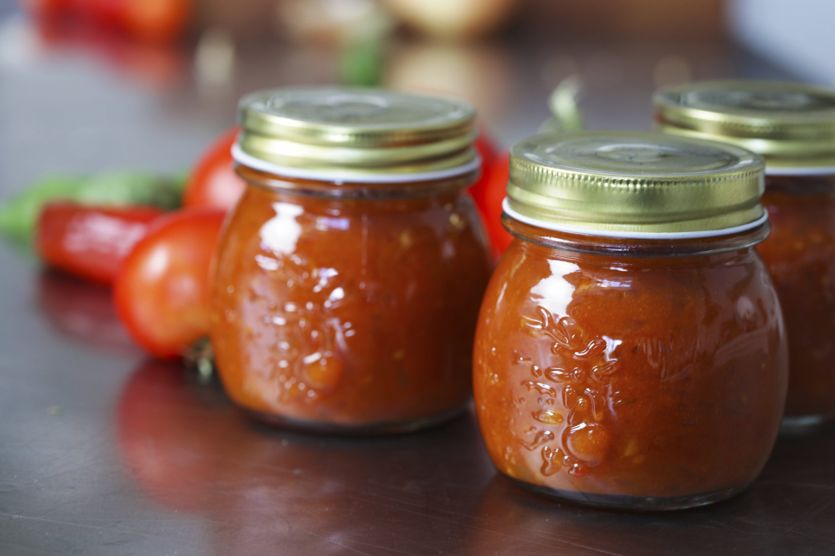 Tomates en conserva desde casa