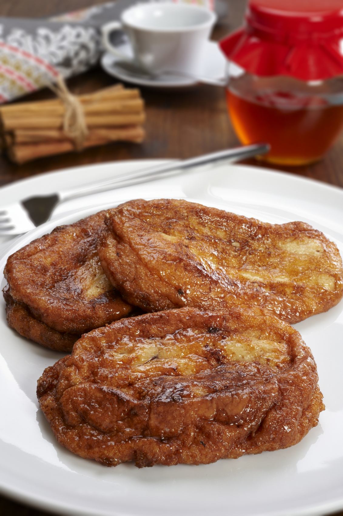 Torrijas a la miel y canela