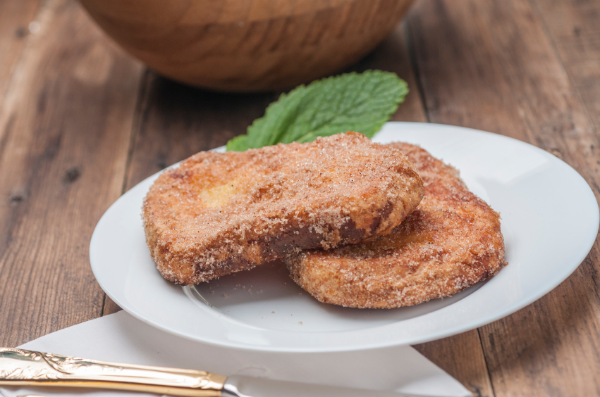 Torrijas sin huevo -receta de usuario-