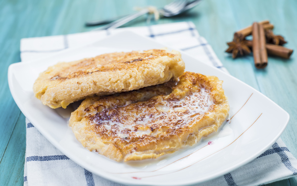 Torrijas con leche