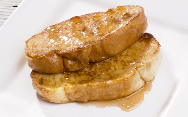 Torrijas con almíbar