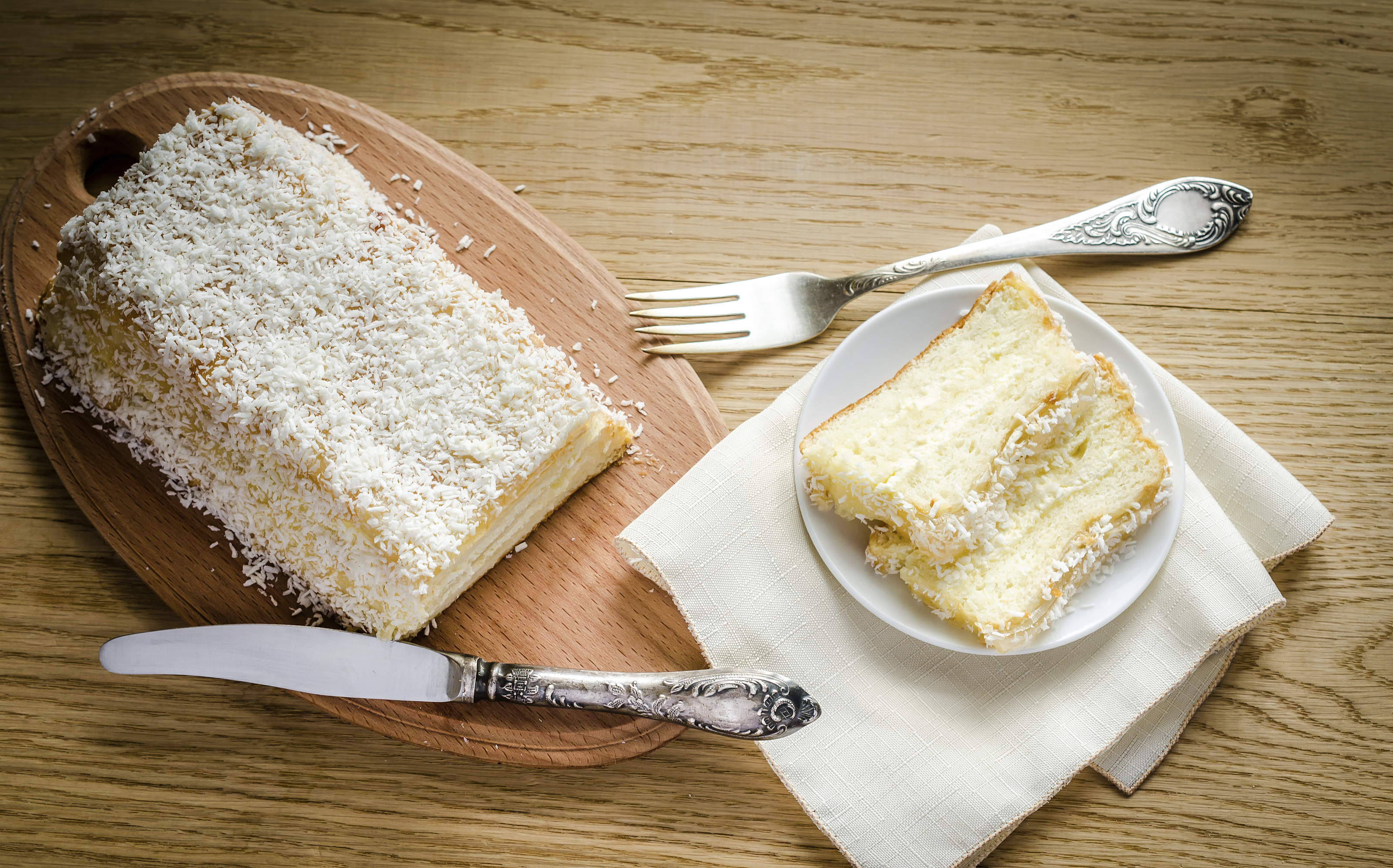 Tarta Angel de coco