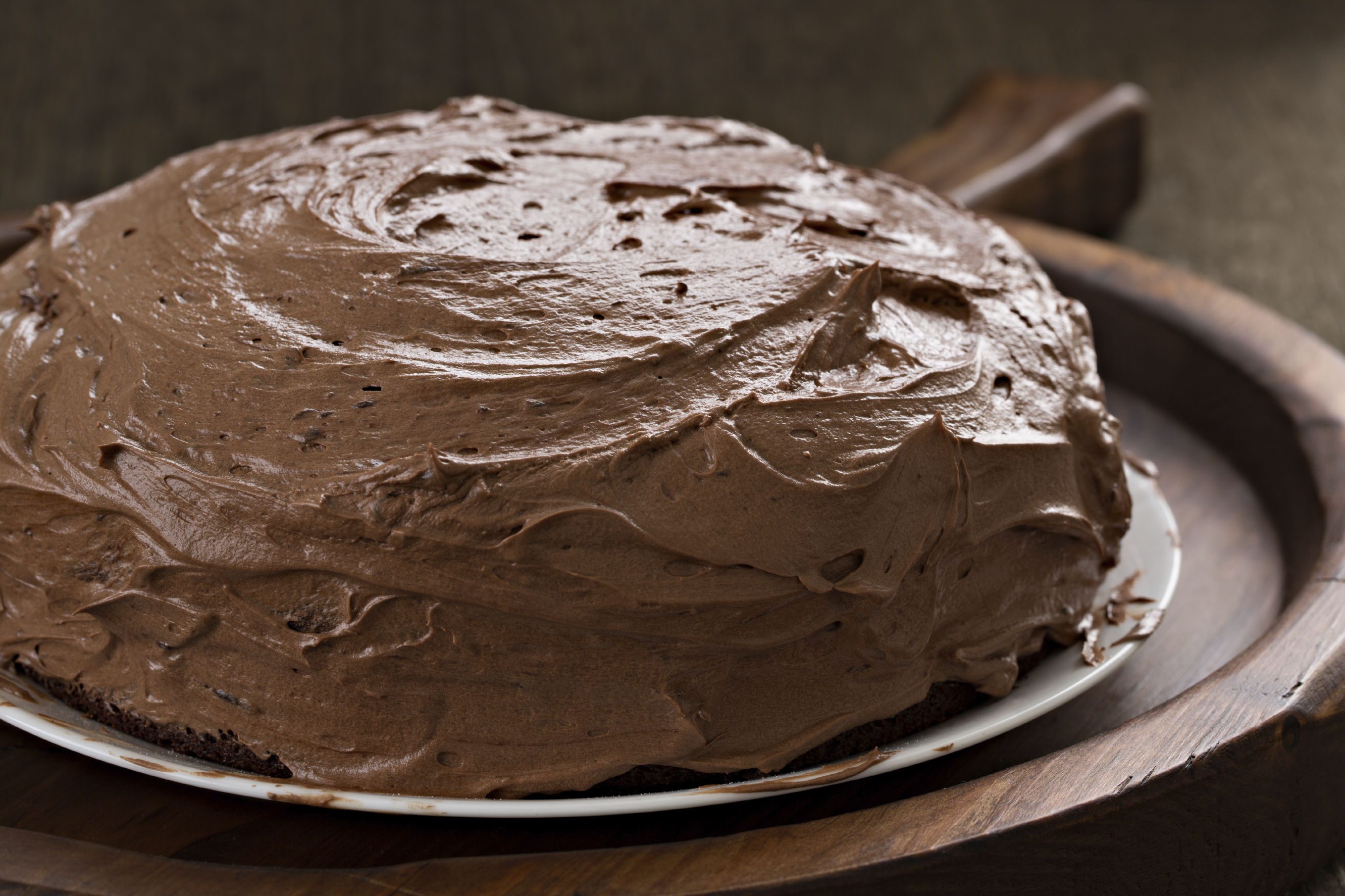 Torta de chocolate y frutilla