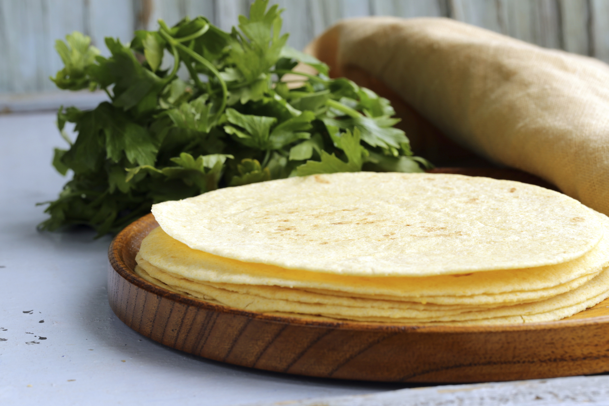 Tortilla de maíz