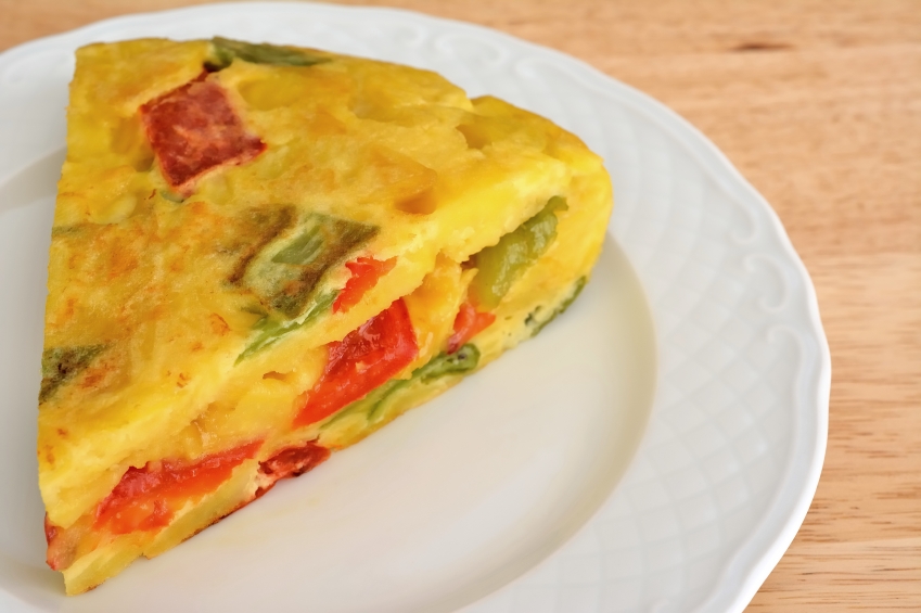 Tortilla de verduras