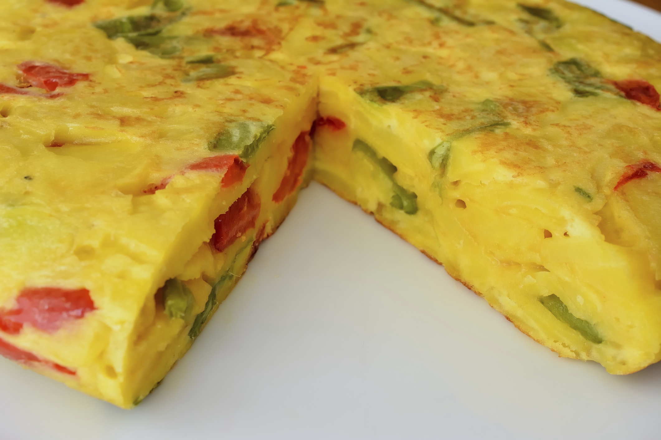 Tortilla Paisana (Microondas)