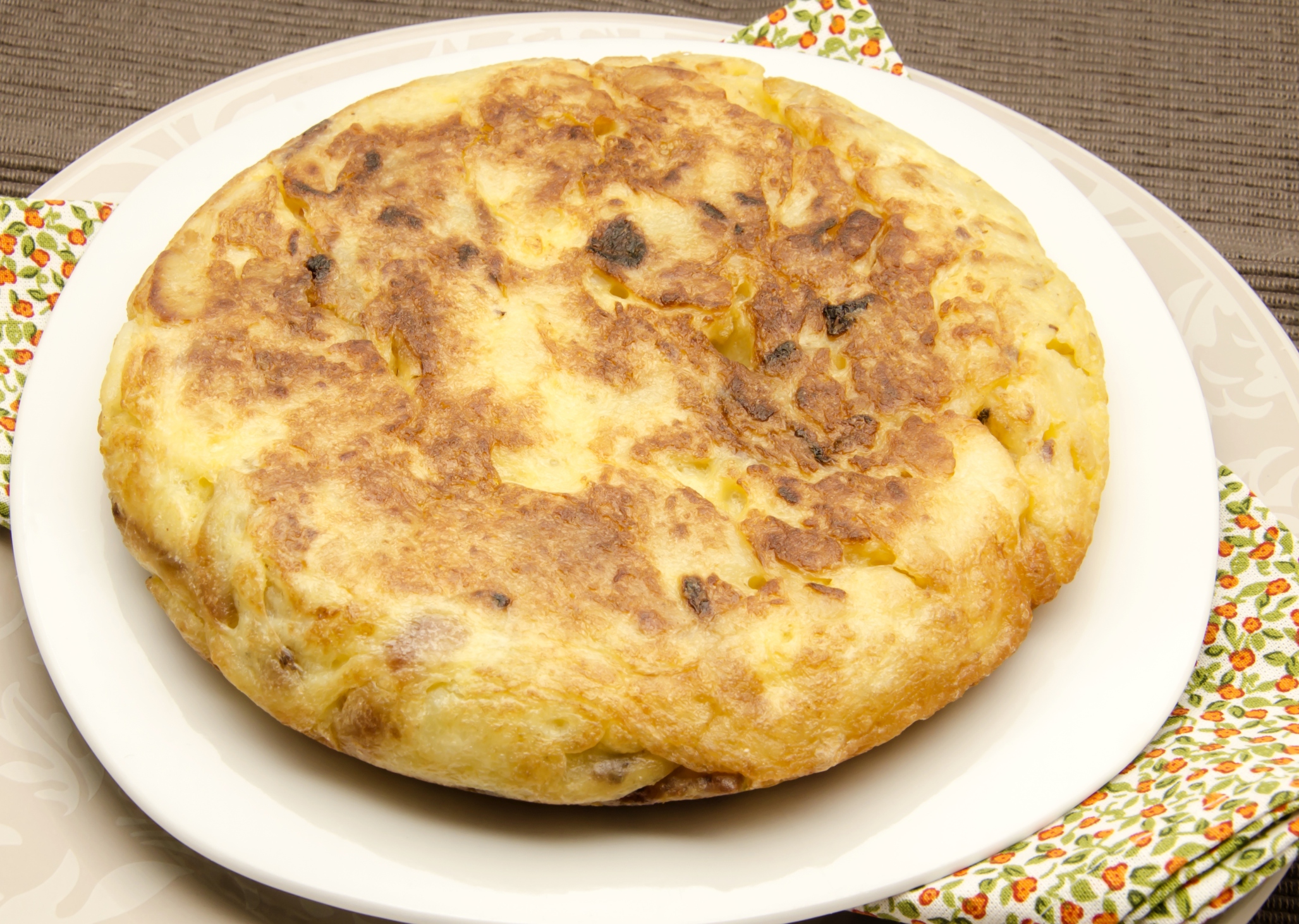 Tortilla de patatas asturiana