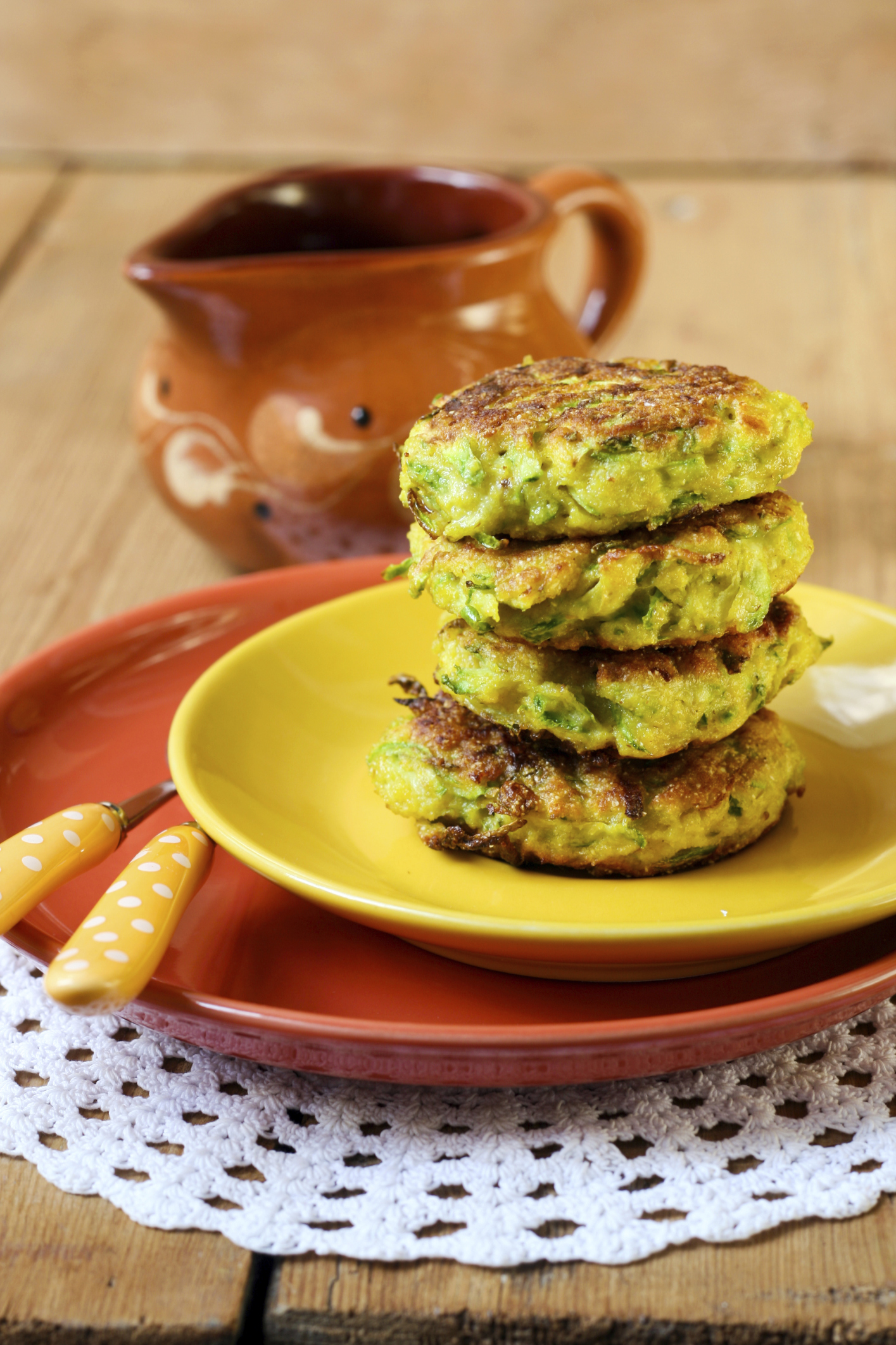 Tortitas de calabacín