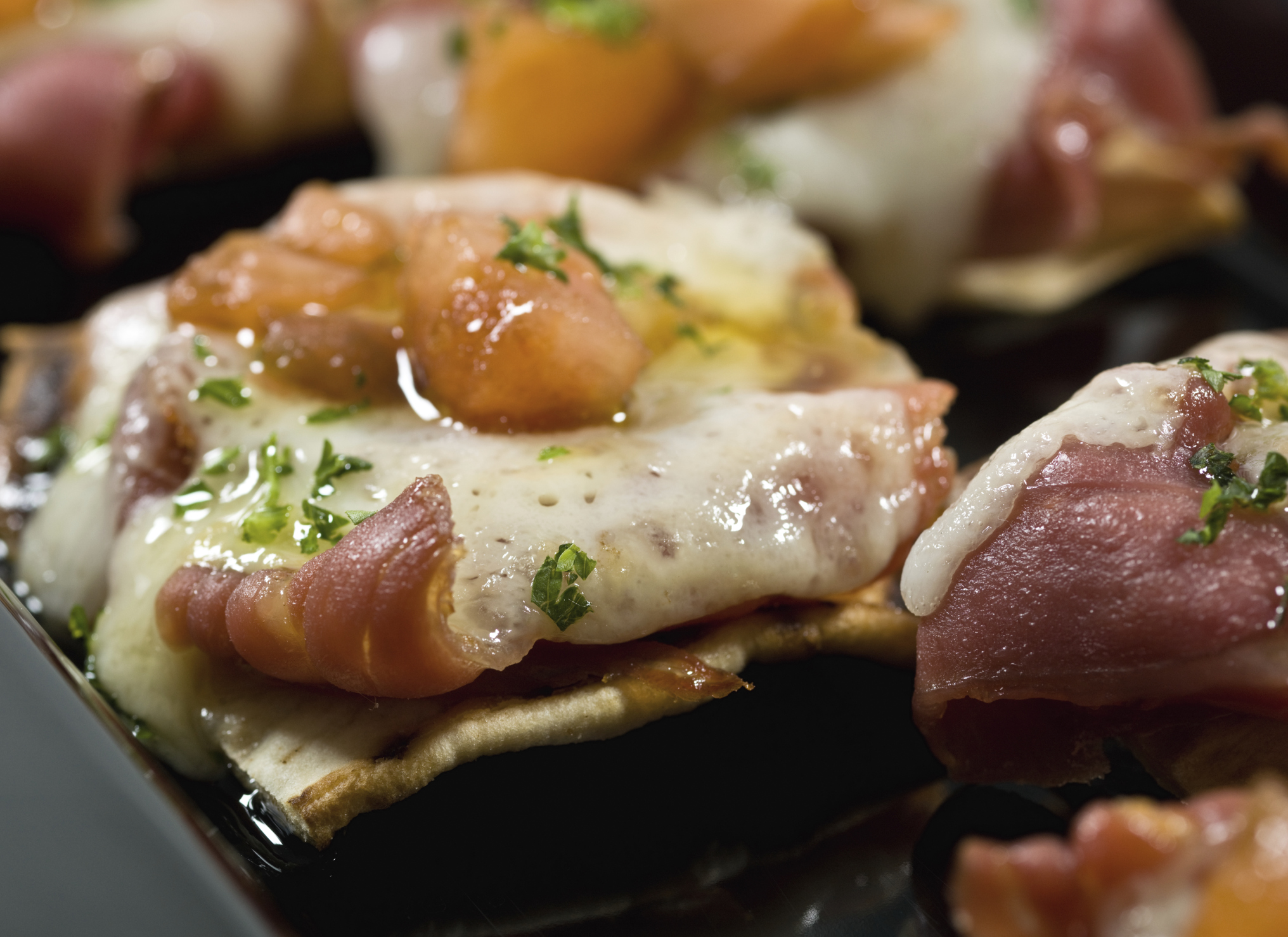 Receta de Tostadas de jamón Recetas DIA