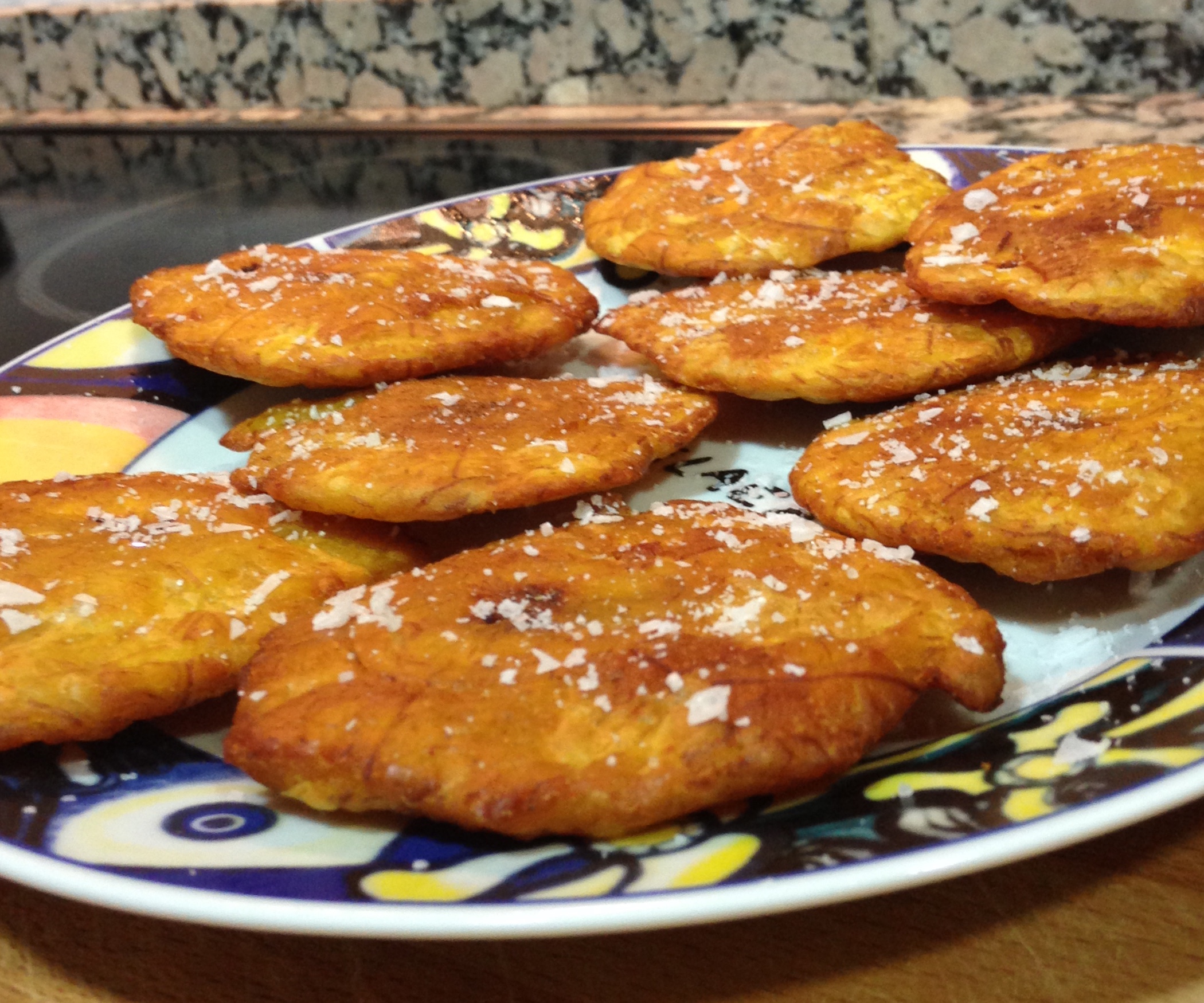 Tostones de plátano