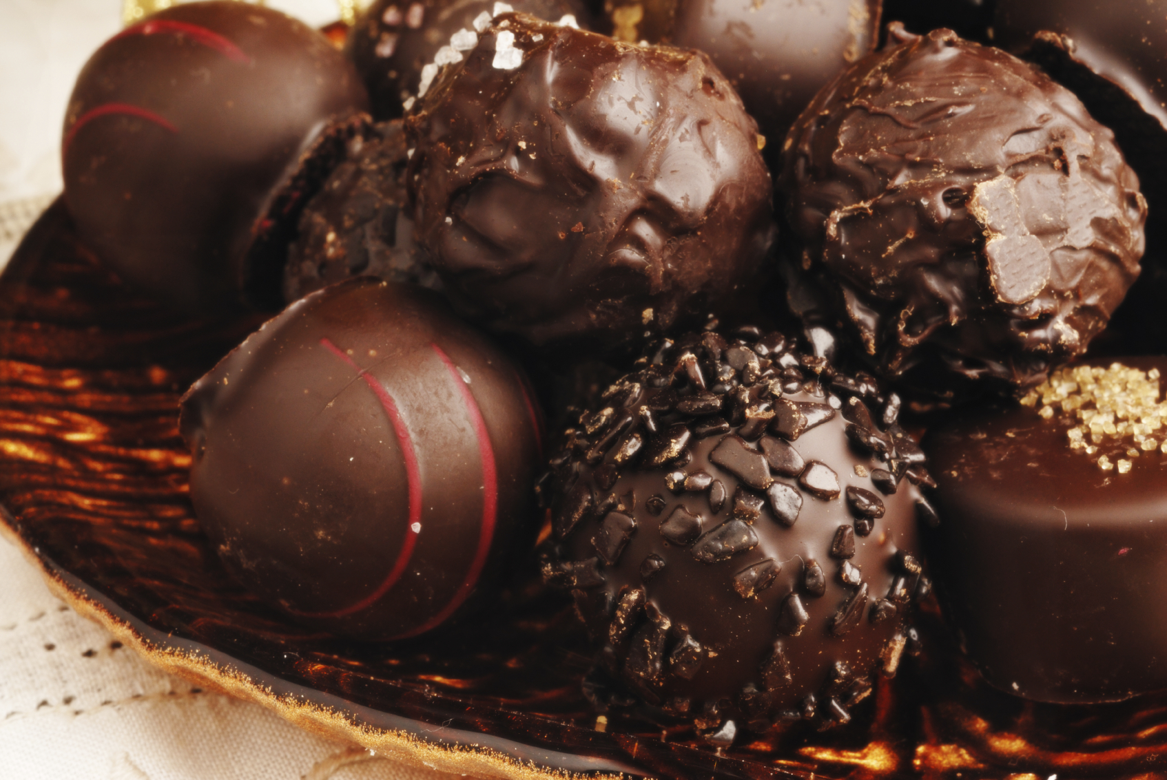 Trufas de chocolate con mascarpone