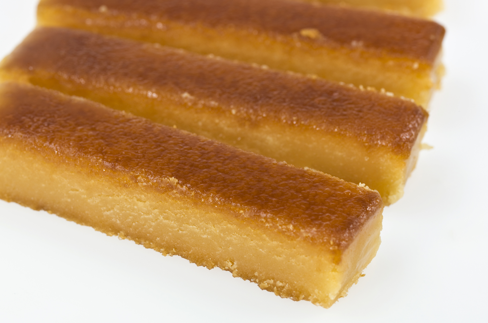 Turrón de yema quemada casero