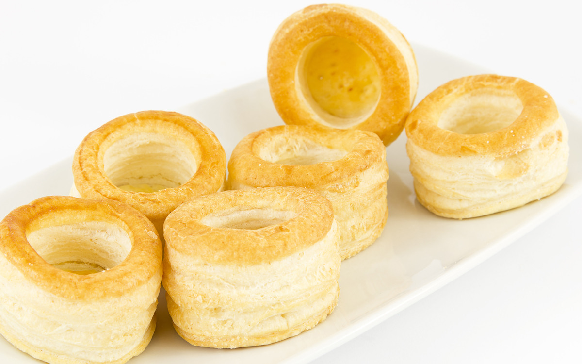 Volovanes o vol au vent casero Volovanes o vol au vent casero