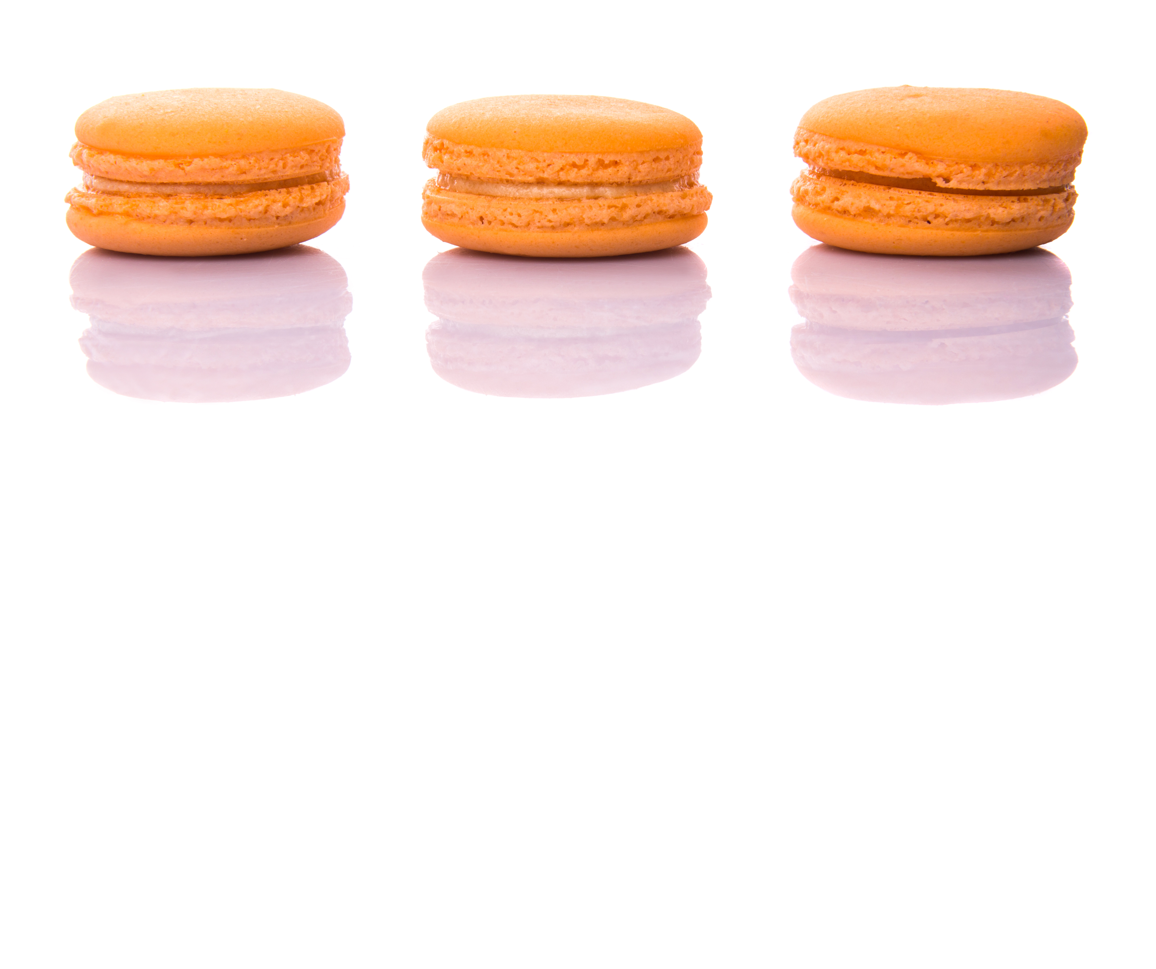 Macarons de naranja