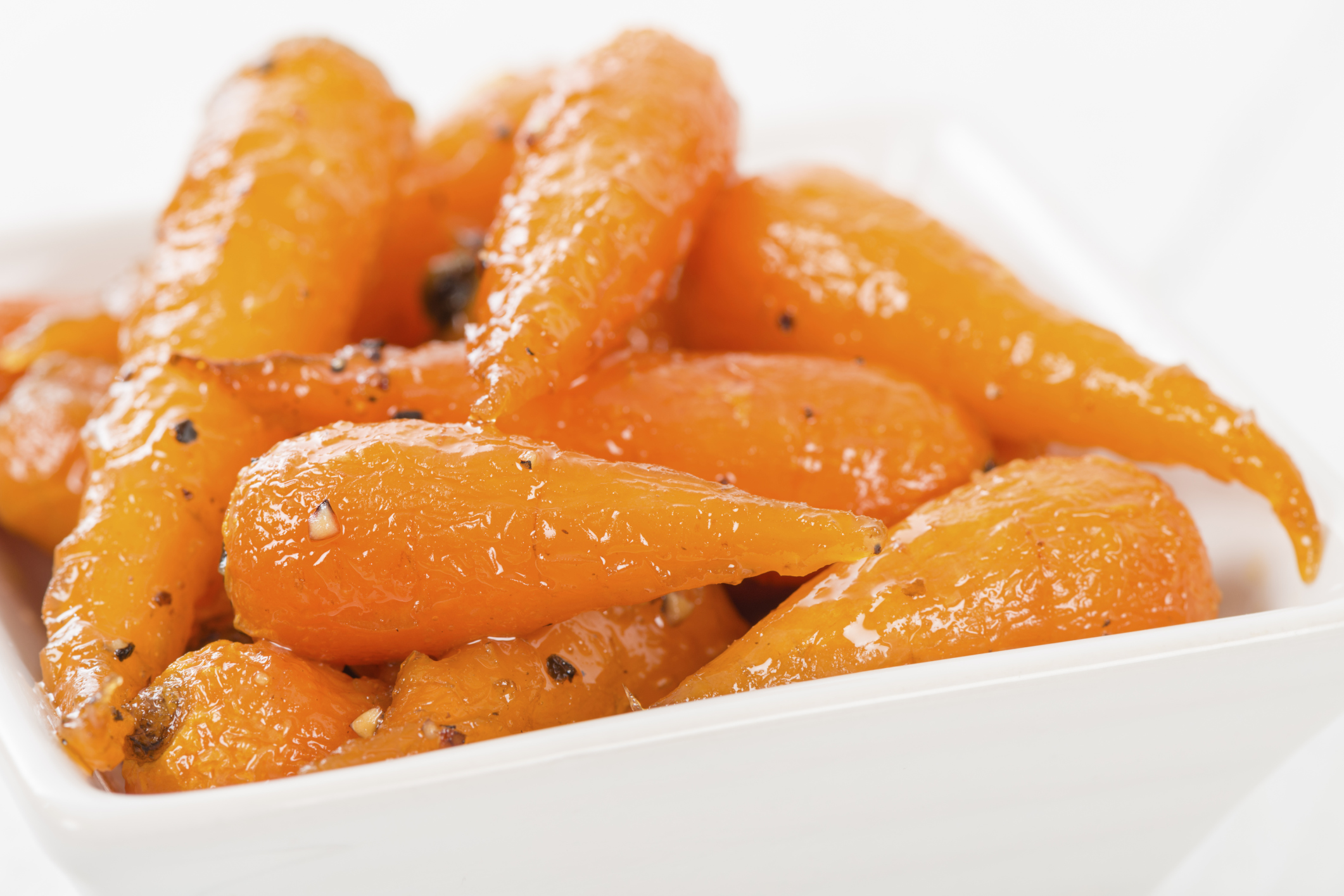 Zanahorias glaseadas con miel