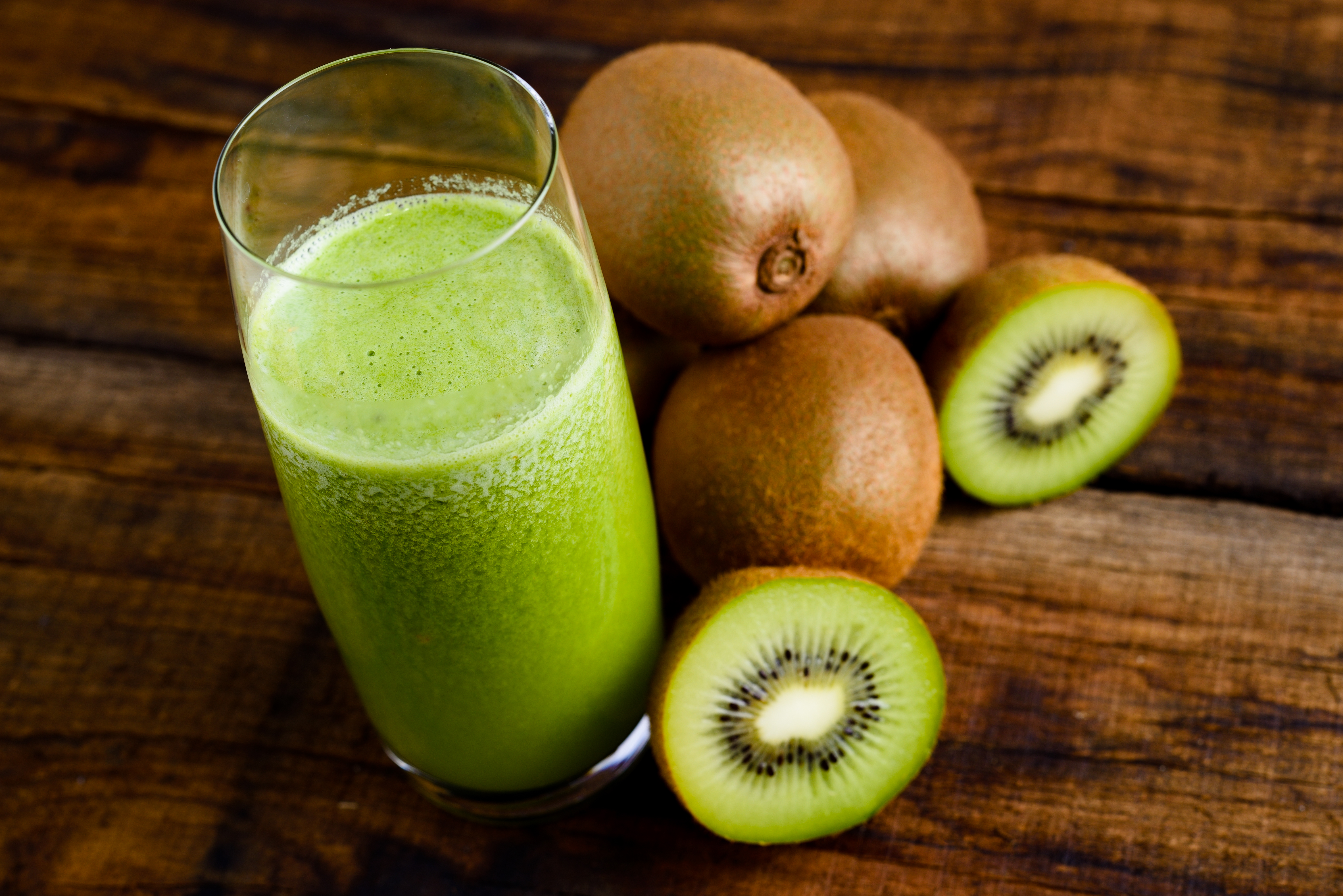 Zumo de kiwi